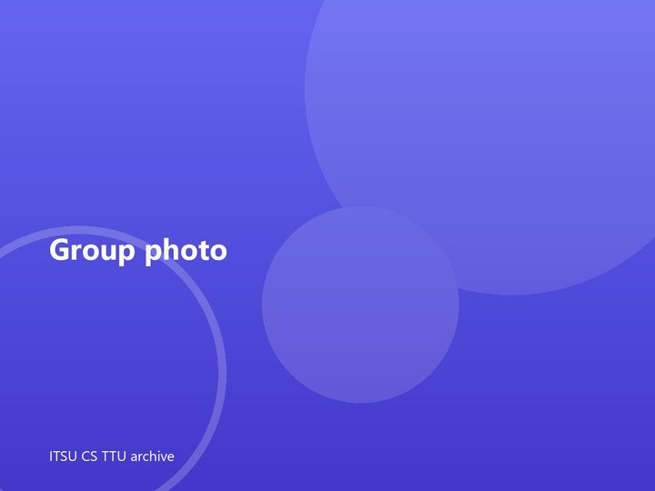 Group photo